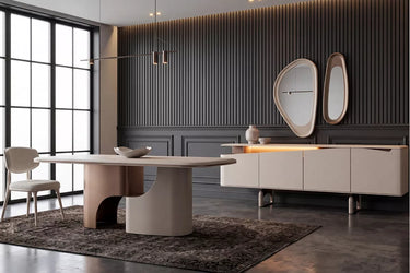 Zen Dining Table Cream - view 2