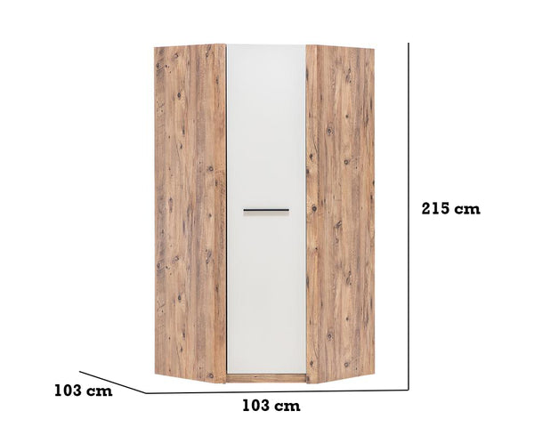 Sardis Corner Wardrobe - Ider Furniture