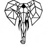 Elephant Metal Wall Art Decor - Ider Furniture