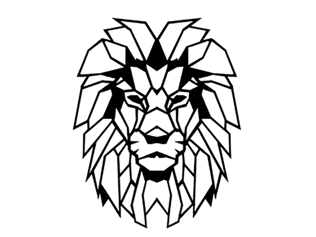 Lion Metal Wall Art Decor - Ider Furniture