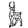 Gazelle Metal Art Wall Decor - Ider Furniture