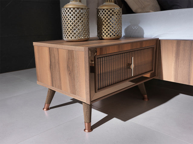 Alinda Bedside Table - Ider Furniture