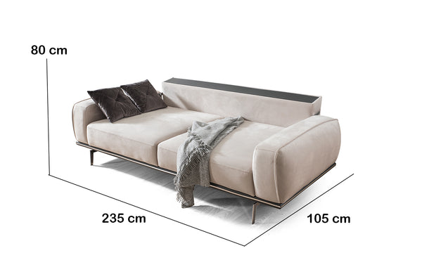 Hermes 3 Seater Sofa - Ider Furniture