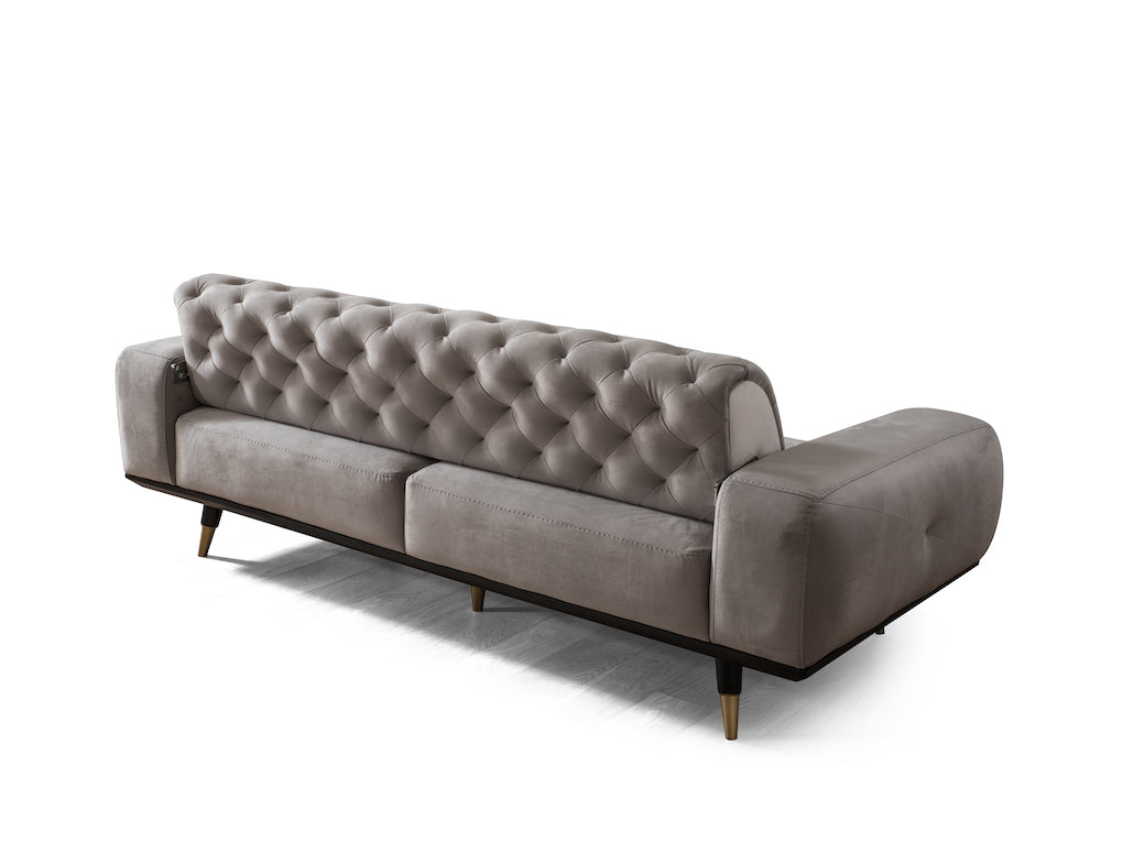 Bolera Quilted 3 Seater Sofa - Ider Furniture