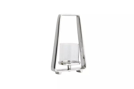 Montreal Silver Living Room Candle Holder Small - Ider Furniture