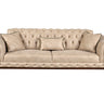 Tlos 3 Seater Sofa Bed - Single Size Sofa Bed - Nubuck - Wooden Legs - Ider Furniture London