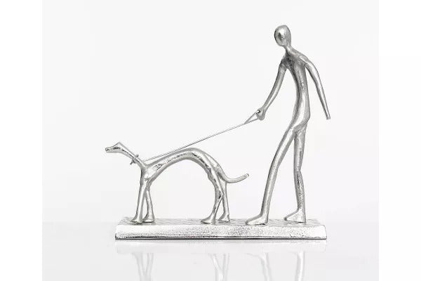 The Man Walking His Dog Decorative Object - Ider Furniture