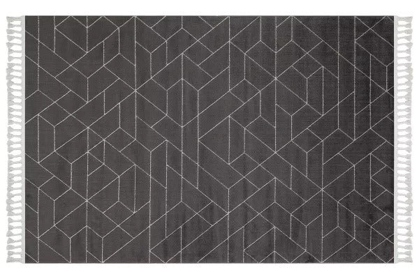 Urban URB03 Black Gray Carpet - Ider Furniture
