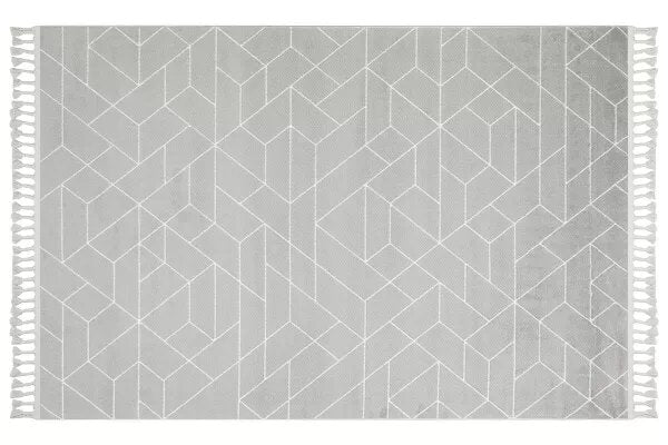 Urban URB03 Gray White Carpet - Ider Furniture