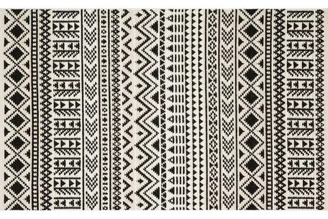 Zuma ZM03 Cream Black Carpet - Ider Furniture