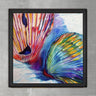 Wood Framed Textured Oil Painting Aphrodite 80X80 - Ider Furniture