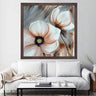 Wood Oil Painting Textured Painting Alaca 80X80 - Ider Furniture
