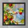 Wood Framed Textured Oil Painting Love 80X80 - Ider Furniture