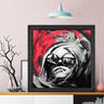 Wood Framed Textured Oil Painting Deep 80X80 - Ider Furniture