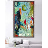 Wooden Frame Oil Painting Textured Painting Nature 120X65 - Ider Furniture