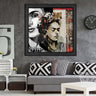 Wood Framed Textured Oil Painting Frida 80X80 - Ider Furniture