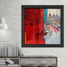 Wooden Oil Painting Textured Painting Galata 80X80 - Ider Furniture