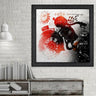 Wood Oil Painting Textured Painting Moto Abstract 80X80 - Ider Furniture