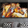 Wooden Frame Oil Painting Textured Painting Taymay 120X65 - Ider Furniture