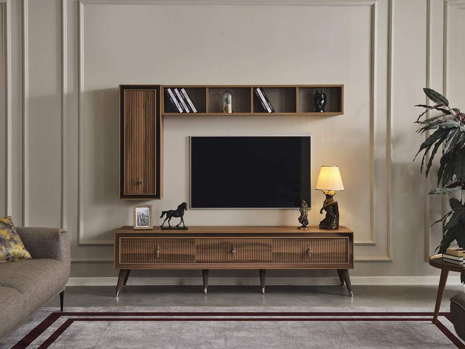 Alinda TV Unit Set - Ider Furniture