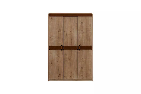 Bamboo 3 Door Wardrobe - Ider Furniture