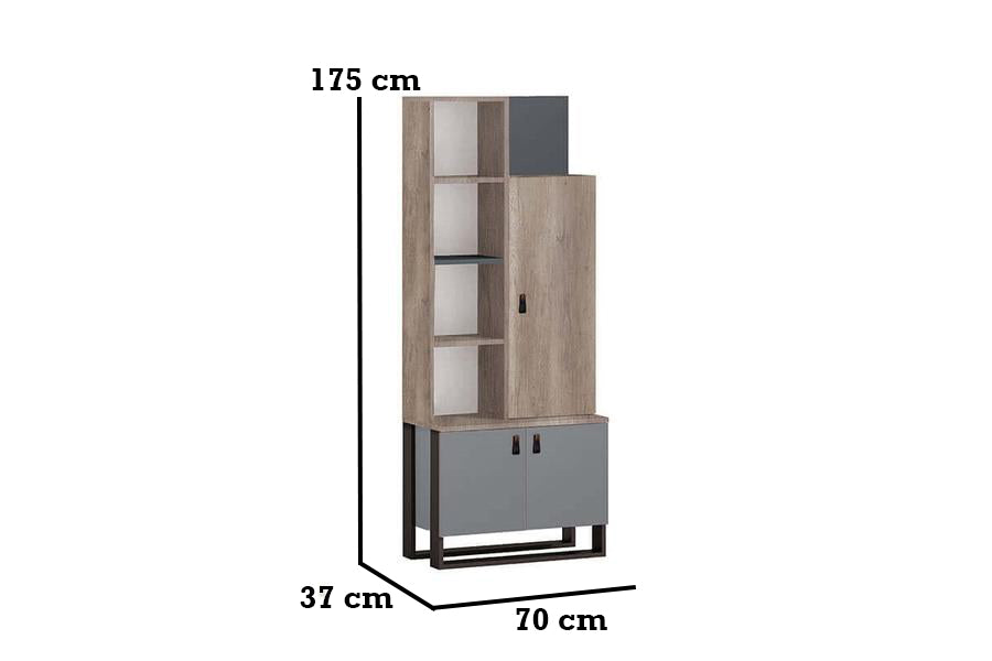 Bolera Bookcase - Ider Furniture