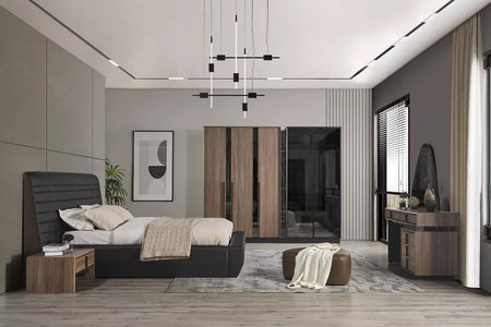 Bronze Bedroom Set - Ider Furniture