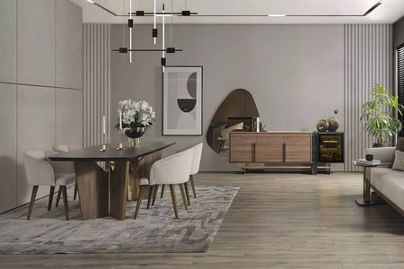Bronze Dining Room Set - Ider Furniture