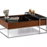 Crown Coffee Table-Walnut - Ider Furniture