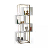 Cruze Bookcase White - Ider Furniture