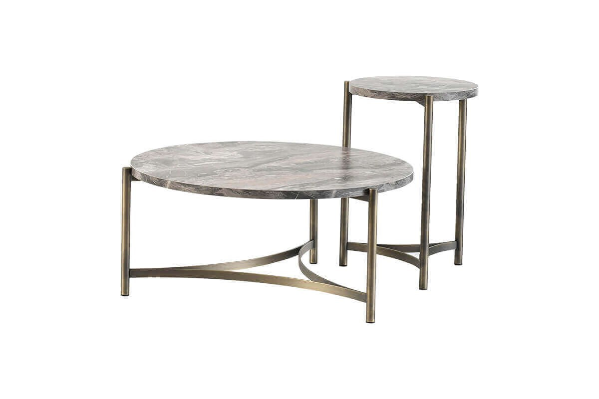 Hermes Coffee Table Set - Antique - Ider Furniture