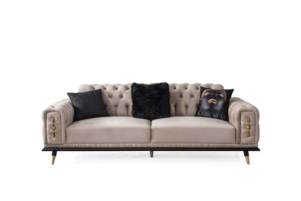 Ikaros 3 Seater Quilted Sofa - Ider Furniture