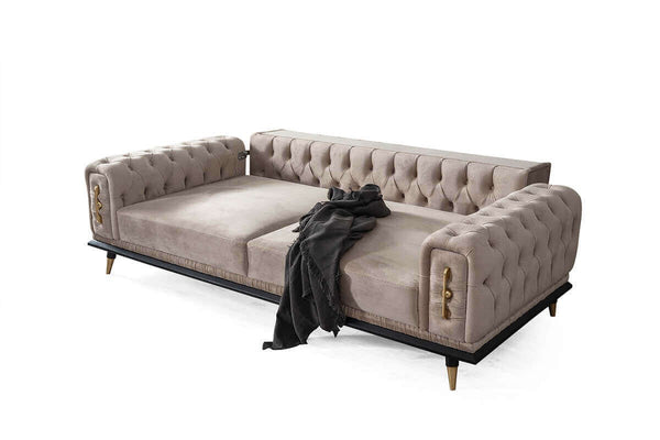 Ikaros 3 Seater Quilted Sofa - Ider Furniture