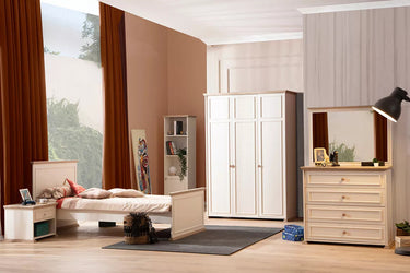 Latte Bedstead 120x200 - Ider Furniture