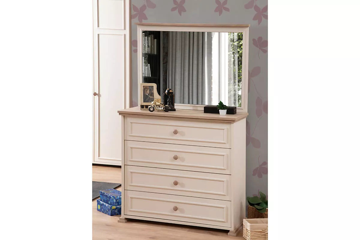 Latte Dresser Bottom - Ider Furniture