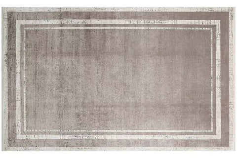 Lugano LUG 02 Gray Cream Carpet - Ider Furniture