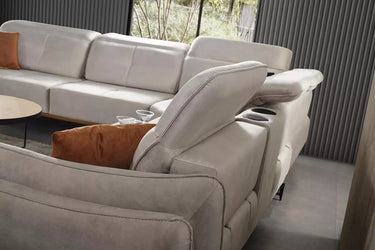 Luna Corner Sofa - Nubuck - Ider Furniture London - View 2