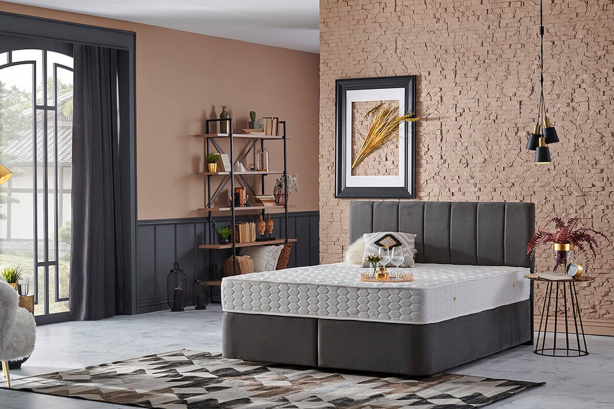Madrid Ottoman Bed & Mattress - Ider Furniture