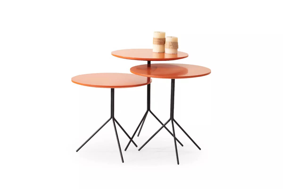 Orange Nesting Table - Ider Furniture