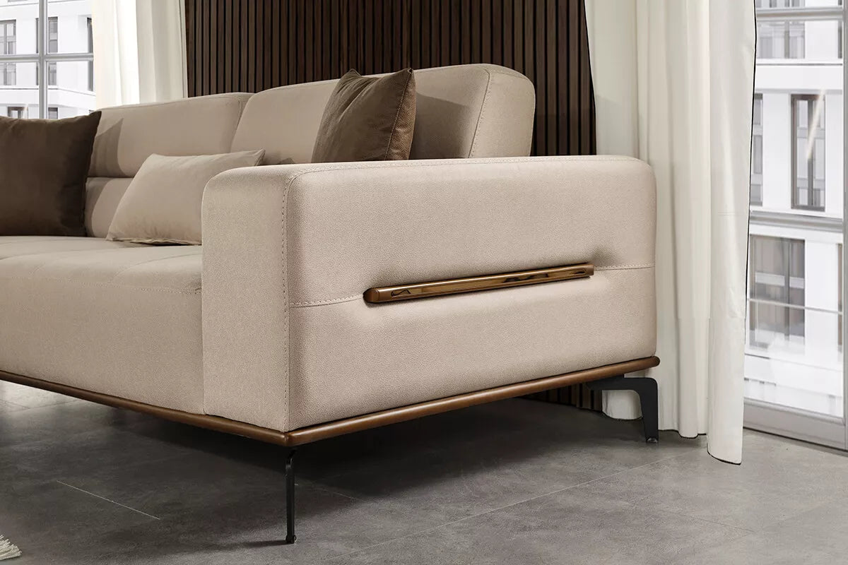 Oslo 3 Seater Sofa Cream - Ider Furniture