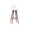Pera Bar Stool White - Ider Furniture London