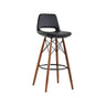 Pera Bar Stool Black - Ider Furniture London