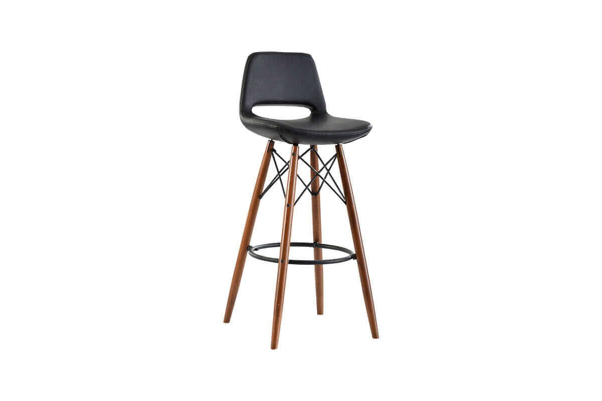 Pera Bar Chair Black - Ider Furniture