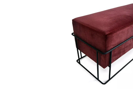 Perge Rectangle Pouffe - Ider Furniture