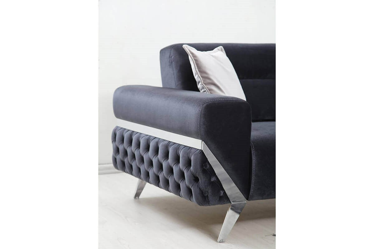 Planet 3 Seater Sofa Anthracite - Ider Furniture