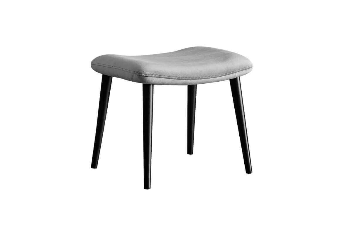 Roma Pouf Gray - Ider Furniture