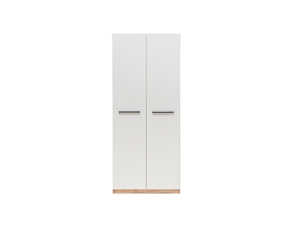Sardis 2 Door Wardrobe with shelves - Ider Furniture