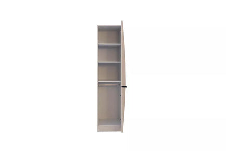 Sarissa Kids Single Door Wardrobe White - Ider Furniture