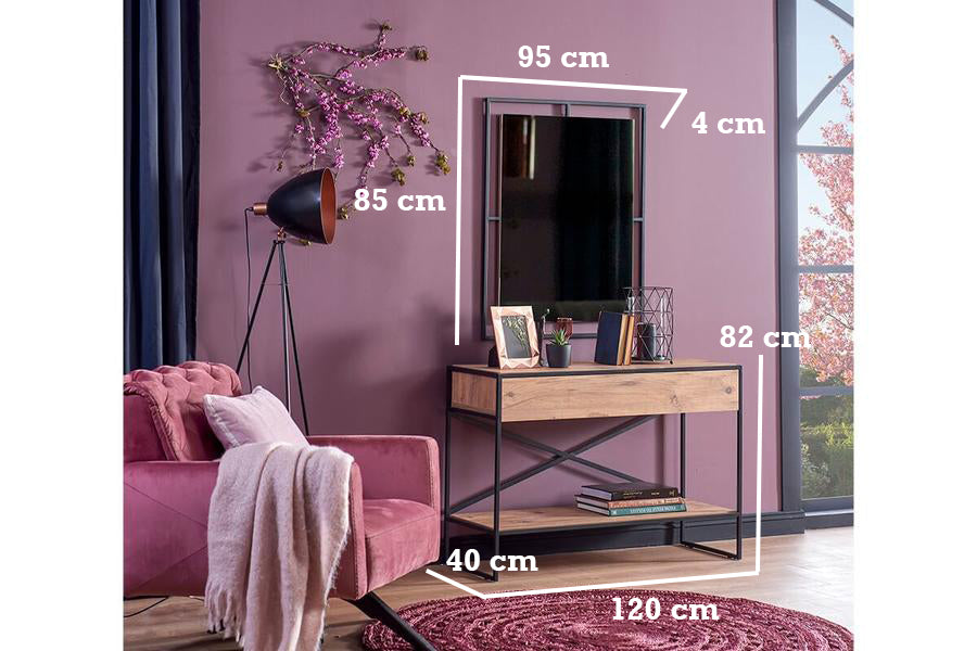 Siena Dresser with Mirror - Ider Furniture