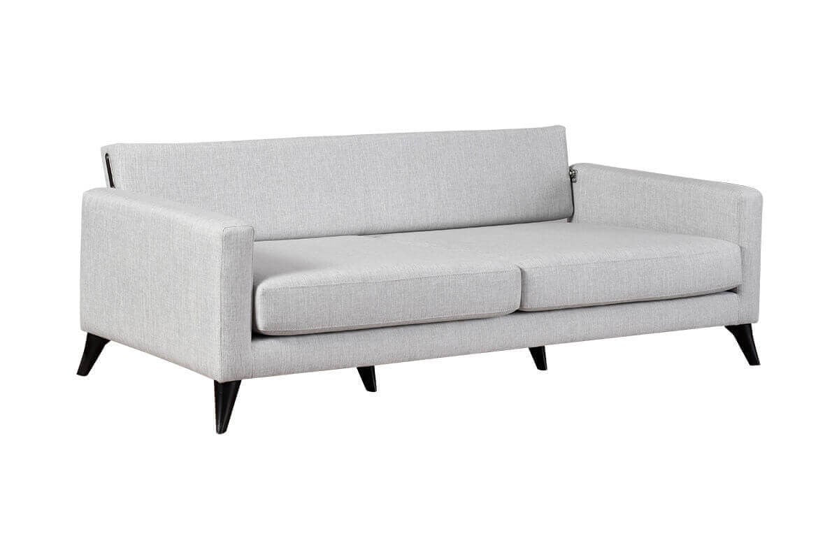 Silver 3 Seater Sofabed - Ider Furniture